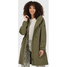 Alife & Kickin Parka FrizziAKA mit Kapuze und Klappentaschen grün XS