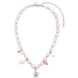 Purelei Kette Spring mit Glasperlen Silber Damen 