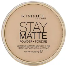 Rimmel London Stay Matte Pressed Powder transparent