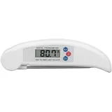 Schnelles Digitales Fleischthermometer Mit Klappbarer Sonde - Weiß