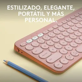 Logitech Pebble Keys 2 Funktastatur - Pink