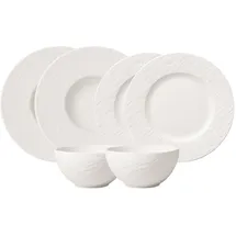 Villeroy & Boch Starter Set 6tlg. EC Manufacture Rock blanc -
