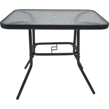 VCM Gartentisch 80 x 55 x 70 cm Anthrazit