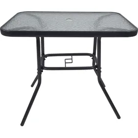 VCM Gartentisch 80 x 55 x 70 cm Anthrazit