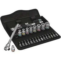 WERA 8100 SA 11 Zyklop Metal-Knarrensatz 28-tlg.