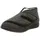 Fischer Markenschuh Klett-Hausschuh Grau 39
