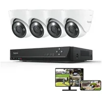 Reolink 12MP PoE Überwachungskamera Set Aussen Weiß