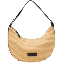 Marc O'Polo Senja Schultertasche Baumwolle Beige/Braun