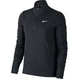 Nike Element 1/2-Zip Damen Laufsport Shirt Langarm, black/reflective Silv XL