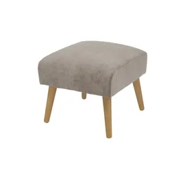 Soho Polsterhocker Jolyn 49 x 45 x 49 cm Grau