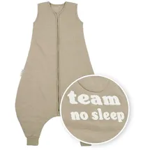 Meyco Schlafsack-Overall Jumper Slub "Team No Sleep" 92 cm,