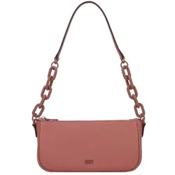 DKNY Frankie Schultertasche Leder 27 cm  pink