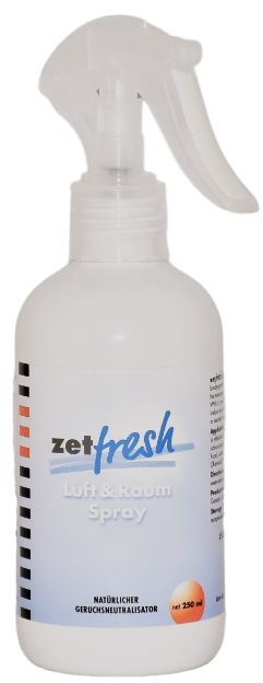 zetfresh Luft & Raumspray Sprühflasche 250 ml