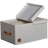 LOVE !T STORE !T Aufbewahrungsbox 50 x 24 x 33 cm 1-tlg. beige