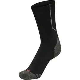 hummel HmlBlaze Pro Trainingssocken 2 Schwarz/Orange 47-50