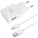 USB Ladegerät Stecker, Schnellladegerät Netzteil mit ladekabel USB C Schnellladekabel kompatibel mit Samsung Galaxy S8 S9 S10 S20 S21 S22 S23 Plus A54,A52S,A53,A13 M54 M53, und andere Smartphones