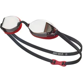 Nike Legacy Schwimmbrille Rot/Schwarz One Size