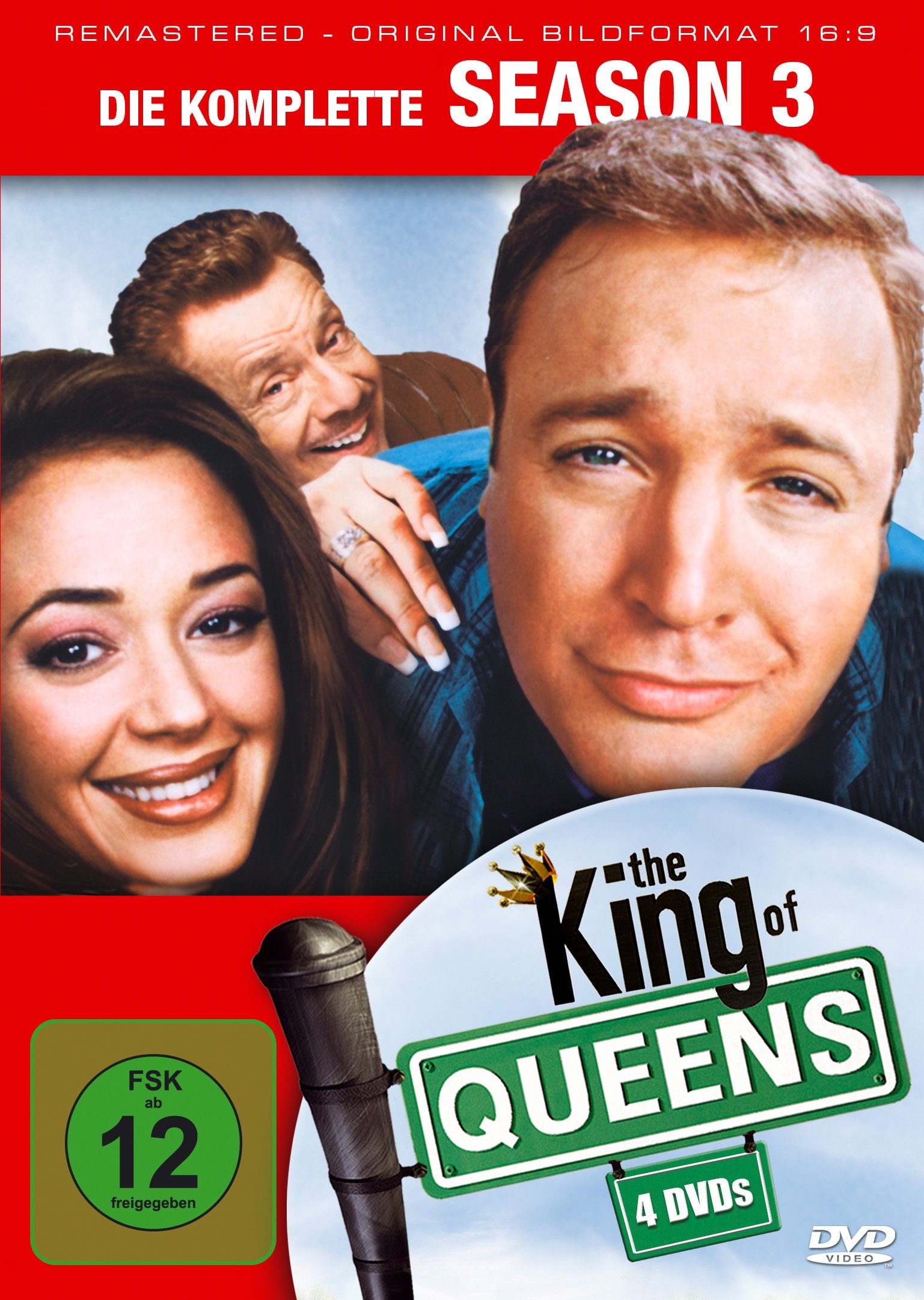 The King of Queens - Season 3 - Remastered [4 DVDs]