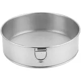 Mehlsieb zum Backen, Pulversieb, rundes Mehlsieb, kleines Mehlsieb, Puderzuckersieb, Edelstahl-Mehlsieb, 15 cm