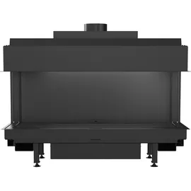 Kratki LEO 100 Gaskamin 9 kW schwarz