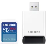 Samsung PRO Plus (2023) 512GB inkl. USB-Kartenleser