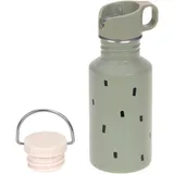 Lässig Edelstahltrinkflasche Happy Prints Olive