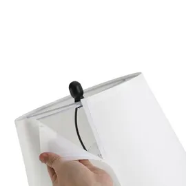 Homcom Tischlampen-Set Schwarz 2 St.