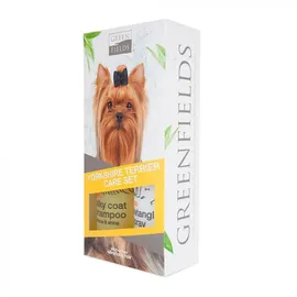 Greenfields Hundeshampoo Geschenk Set für Yorkshire Terrier 2 x 250 ml Clear One Size