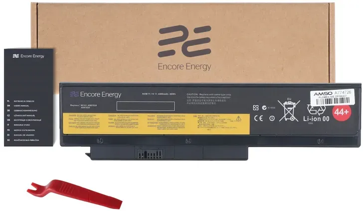 Neuer Encore Energy Akku für Lenovo ThinkPad x220 x220i x230 x230i 48Wh 11.1V 4300mAh 45N1025
