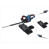 Bosch Professional Heckenschere 18 V 60 cm Brushless + 2x ProCORE Akku 4,0 Ah + Ladegerät