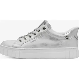 Marco Tozzi Sneaker Damen Weite E Silver Comb 39