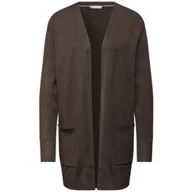 STREET ONE Offener Cosy Cardigan Braun 36