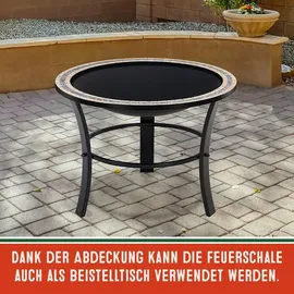 Gardebruk Feuerschale Fuego Ø 76 cm Schwarz
