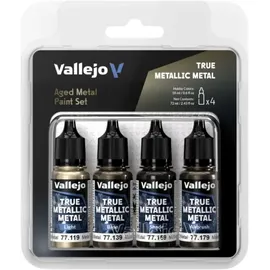WITTMAX Farbe Set Aged Metal 4x18 ml