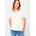 Style Lena Basic T-Shirt Vanilla White XS