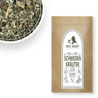 Schwedenbitter Maria Treben - SCHWEDENKRÄUTER ANSATZMISCHUNG KLEIN 100g | EDEL KRAUT - nach der Schwedenkräuter Maria Treben Original Rezeptur für den Schwedenbitter Maria Treben