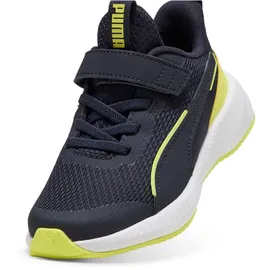 Puma Flyer 3 AC+ PS Sneaker, New Navy-Lemon Sherbert White, 31 EU
