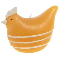 Kerze Huhn Senf 10,5 cm x4 - Gelb Anderes Wachs Amadeus 7x13.5 cm