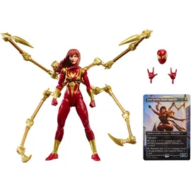 Hasbro Marvel Legends Series Magic: The Gathering Mary Jane Watson (Iron Spider) (plus exklusive Foil-Karte) 15 cm