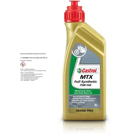 Castrol MTX Full Synthetic 75W-140 Inhalt: 1l,