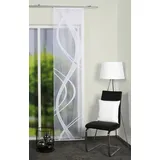 HOME WOHNIDEEN Schmidt Schiebevorhang Tibaso 57 x 225 cm Polyester Weiß