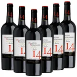 Primitivo Negroamaro Puglia IGT "14" Contessa Marina Italien  halbtrocken - 6er Karton