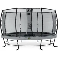 EXIT TOYS Elegant Premium Trampolin 427 cm inkl. Deluxe Sicherheitsnetz grau