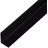 GAH Alberts Winkelprofil Alu schwarz eloxiert 1000 x 30 x 30 x 1,3 mm