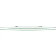 vidaXL Eckregal 2 Stk. 25 x 25 x 0,8 cm Weiß