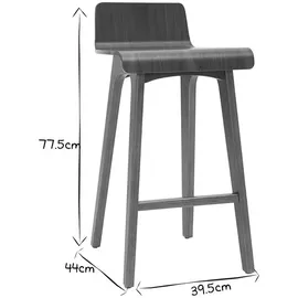 miliboo 45390 Barhocker