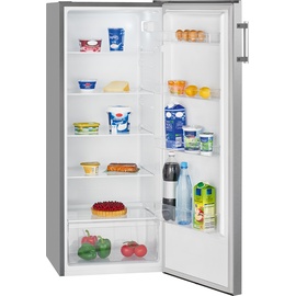 Bomann VS 7316 Kühlschrank (242 l, 1434 mm hoch, Inoxlook)