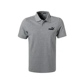 Puma Essentials Pique Poloshirt medium gray heather M
