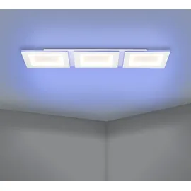 EGLO LED-Deckenleuchte Padrogiano-Z 120 x 30 cm Weiß