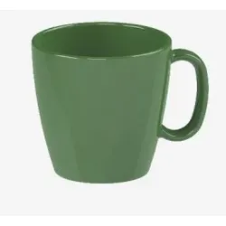 10x WACA Tasse, Inhalt: 230 ml Aus faserverstärktem PBT, Farbe: grün